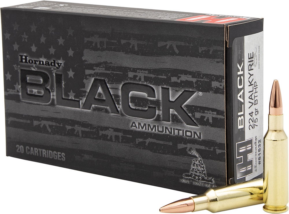 Hornady - Black 224 Valkyrie 75 gr BTHP Black - 20/Box