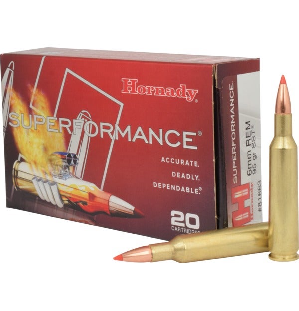 Hornady - Superformance 6mm REM 95 gr SST SPF - 20/Box