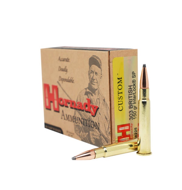 Hornady - Custom 303 British 150 gr SP - 20/Box
