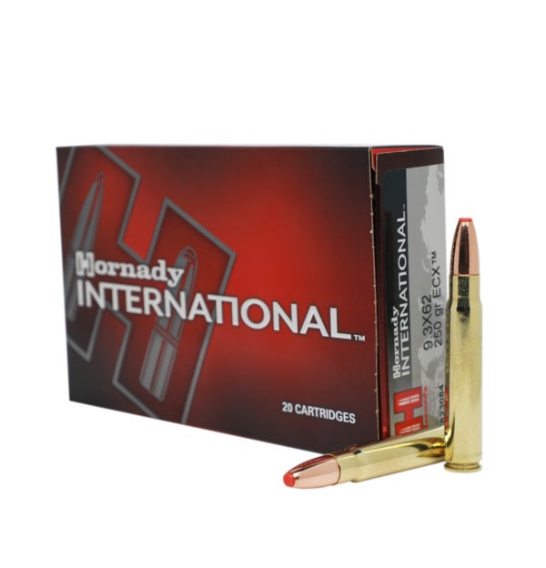 Hornady - International 9.3X62 250 gr ECX - 20/Box