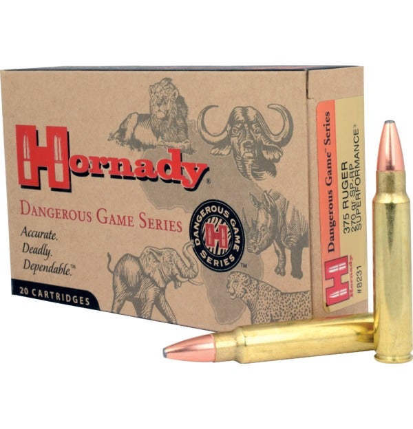 Hornady - Dangerous Game 375 Ruger 270 gr SP-RP - 20/Box