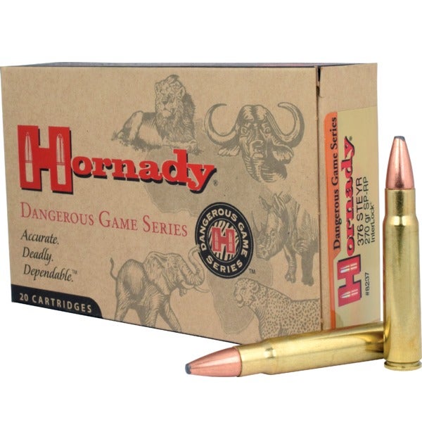 Hornady - Dangerous Game 376 Steyr 270 gr SP-RP - 20/Box