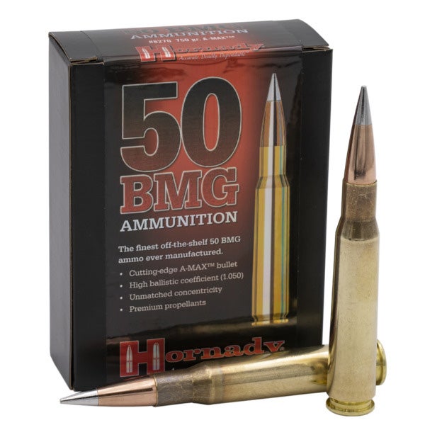 Hornady - Match 50 BMG 750 gr A-MAX Match - 10/Box
