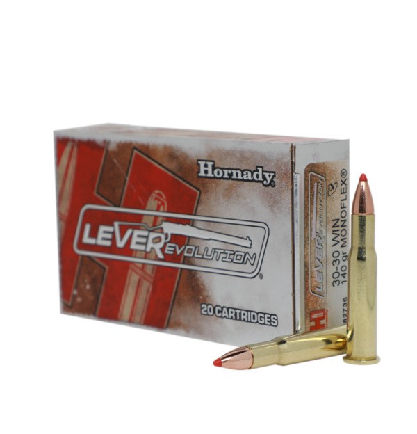 Hornady - 30-30 Win - Leverevolution - 140 gr - Monoflex CIP (klass 1) - 20/Box