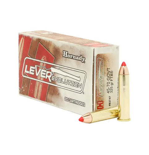Hornady - Leverevolution Ammunition 45-70 Govt 325 gr FTX - 20/Box