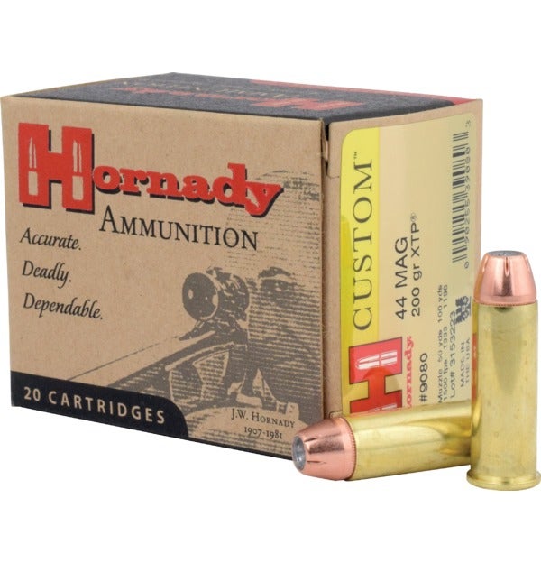 Hornady - Custom Pistol 44 REM Mag 200 gr XTP - 20/Box