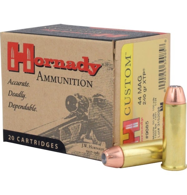 Hornady - Custom Pistol 44 REM Mag 240 gr XTP - 20/Box
