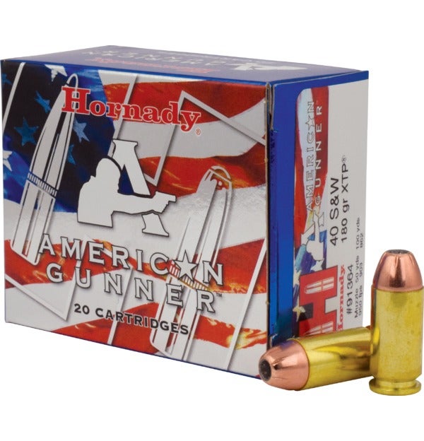 Hornady - American Gunner 40 S&W 180 gr XTP - 20/Box