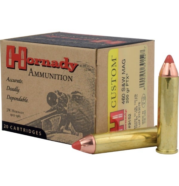 Hornady - Custom Pistol 460 S&W 200 gr FTX - 20/Box