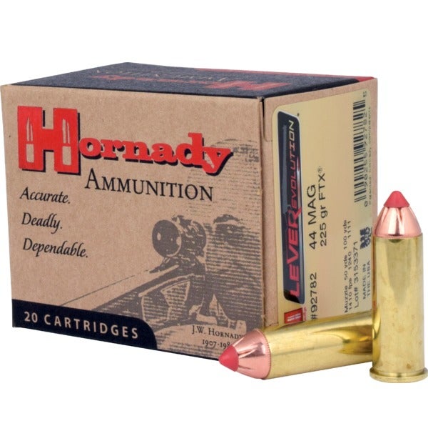 Hornady - Leverevolution 44 REM Mag 225 gr FTX - 20/Box