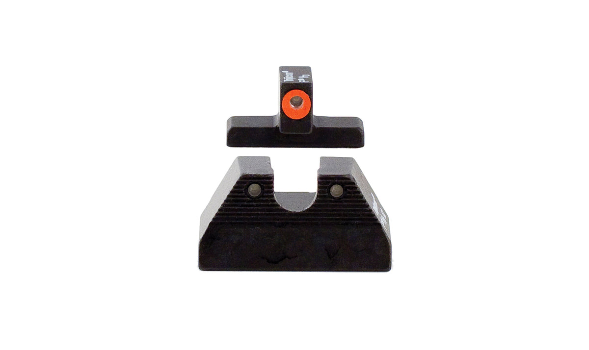 Trijicon HD nattsikten för H&K USP med orange frontkontur och grönt tritium – bild 3
