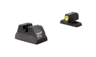 Trijicon HD Night Sights för H&K USP med gul frontkontur och grön tritiumbelysning