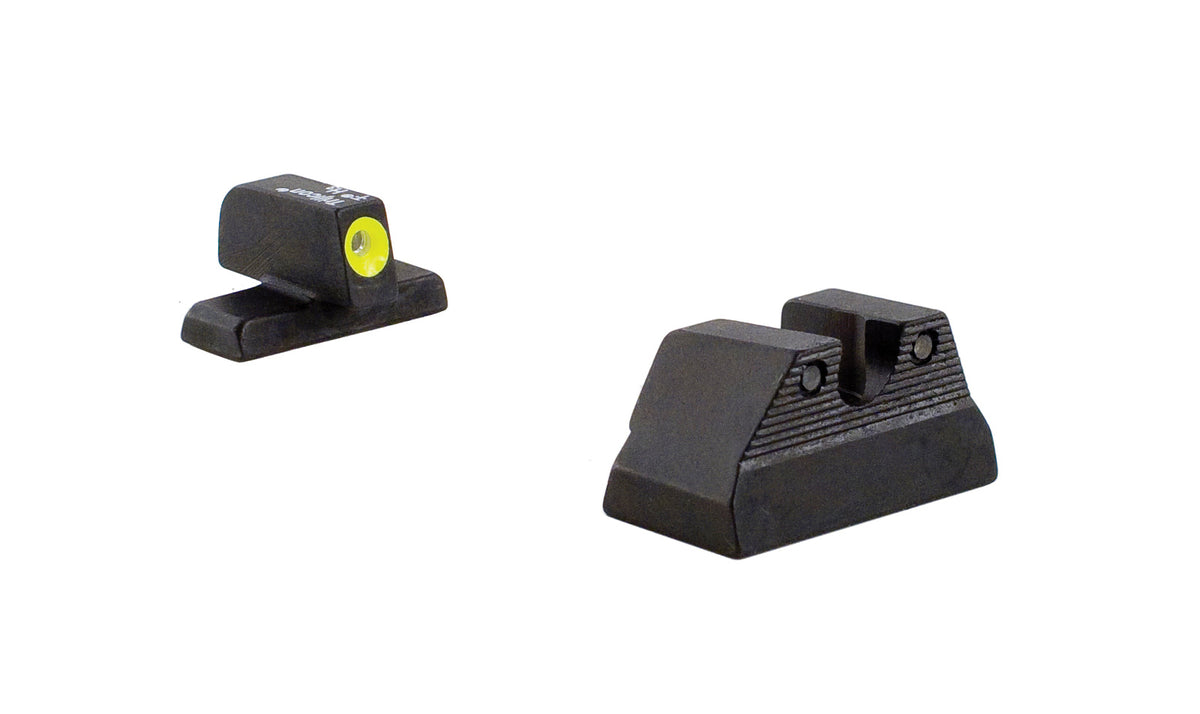 Trijicon HD Night Sights för H&K USP med gul frontkontur och grön tritiumbelysning – bild 2