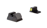 Trijicon HD nattsikten för H&K P2000 och P2000SK med gul frontkontur och grön tritiumbelysning