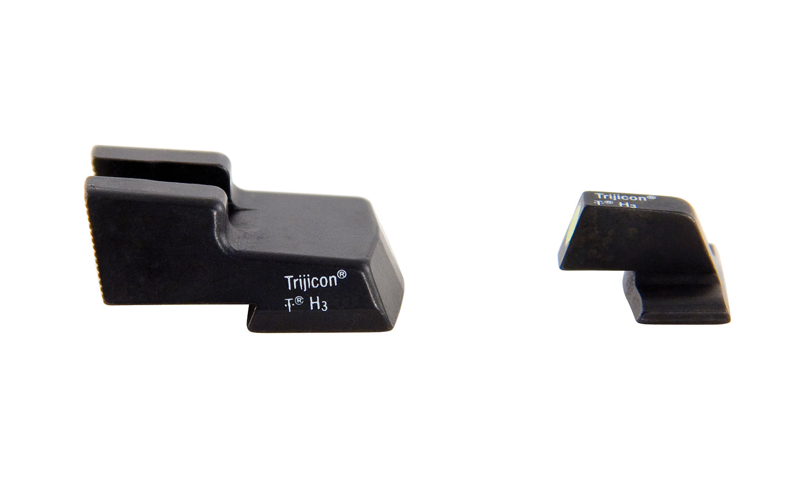 Trijicon HD Night Sights med gul frontkontur och grönt tritium för H&K – bild 2
