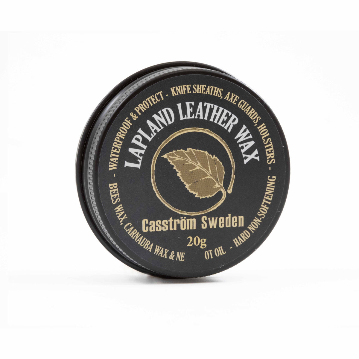 Casström Lapland Leather Wax lädervax Natur 20 g