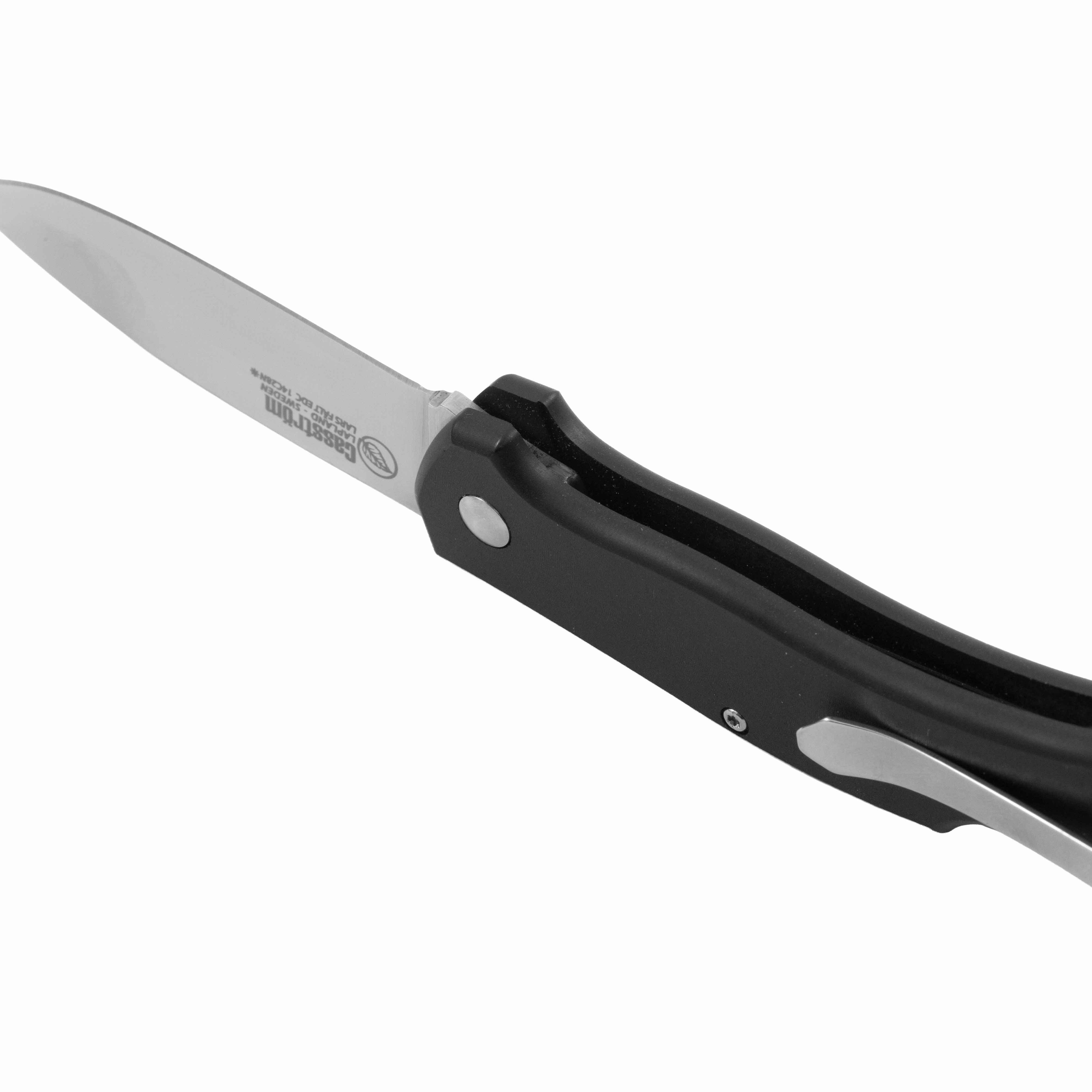 Casström Lars Fält EDC fällkniv Raven Svart – bild 6