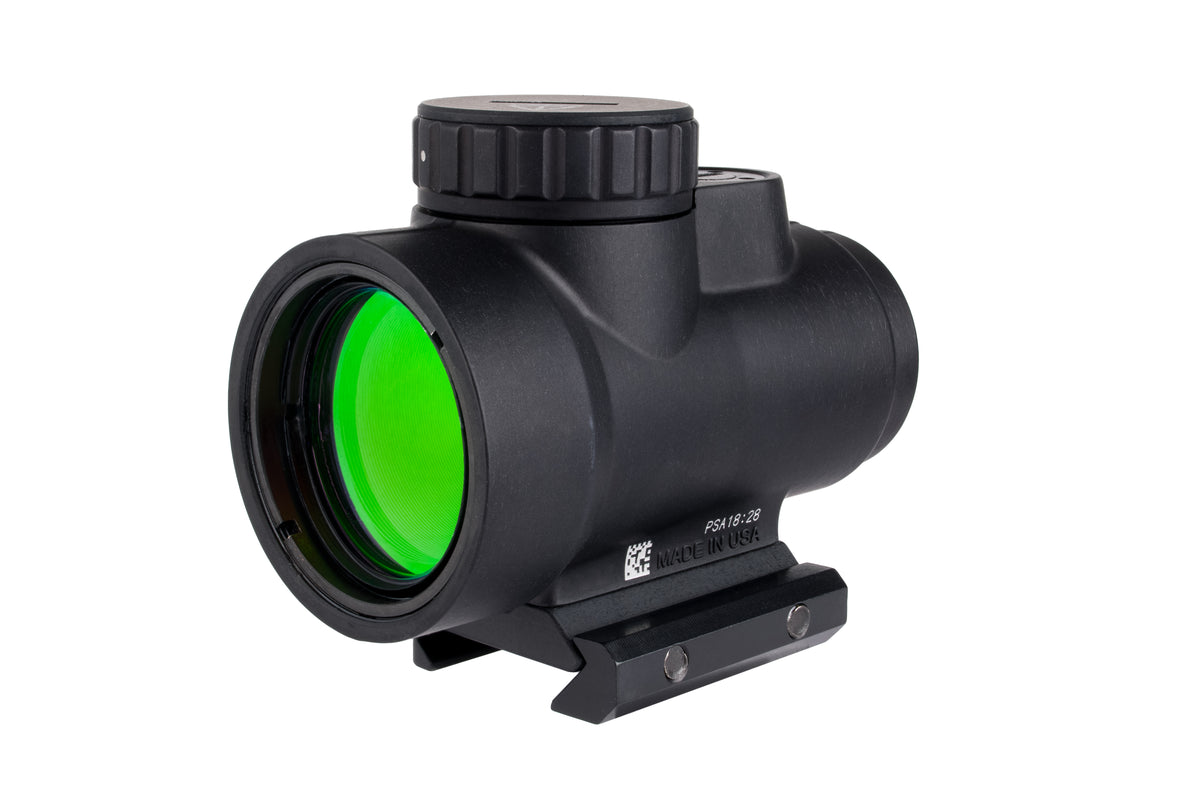 Trijicon MRO SD 1x25 rödpunktsikte med grön 2,0 MOA-punkt och Low Mount
