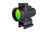 Trijicon MRO SD 1x25 rödpunktsikte med grön 2,0 MOA-punkt och Full Co-Witness-montage