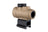 Trijicon MRO SD 1x25 rödpunktsikte med grön 2,0 MOA-punkt, Coyote Brown-finish och Lower 1/3-montage – bild 3