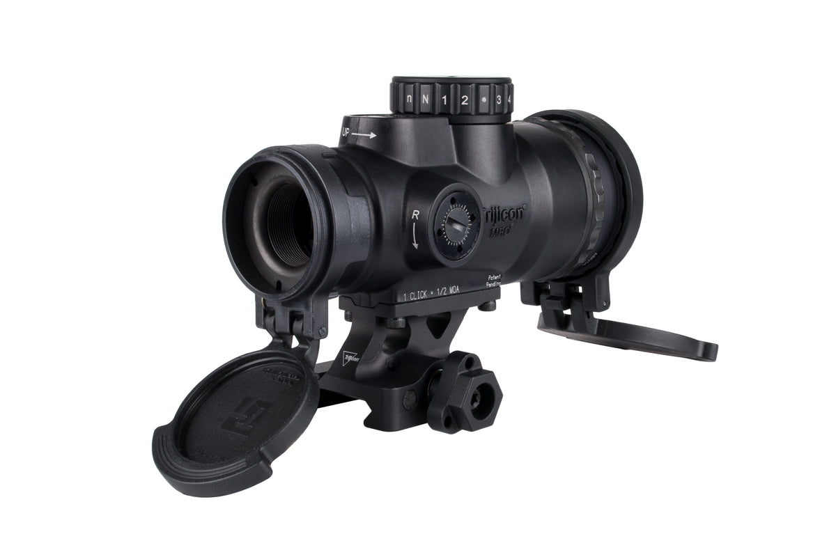 Trijicon MRO SD Patrol rödpunktsikte med 2,0 MOA röd punkt och Full Co-Witness snabbfäste – bild 3