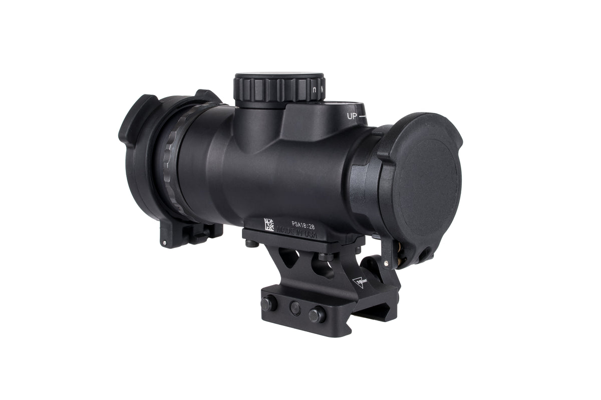 Trijicon MRO SD Patrol rödpunktsikte med 2,0 MOA röd punkt och Full Co-Witness snabbfäste – bild 8