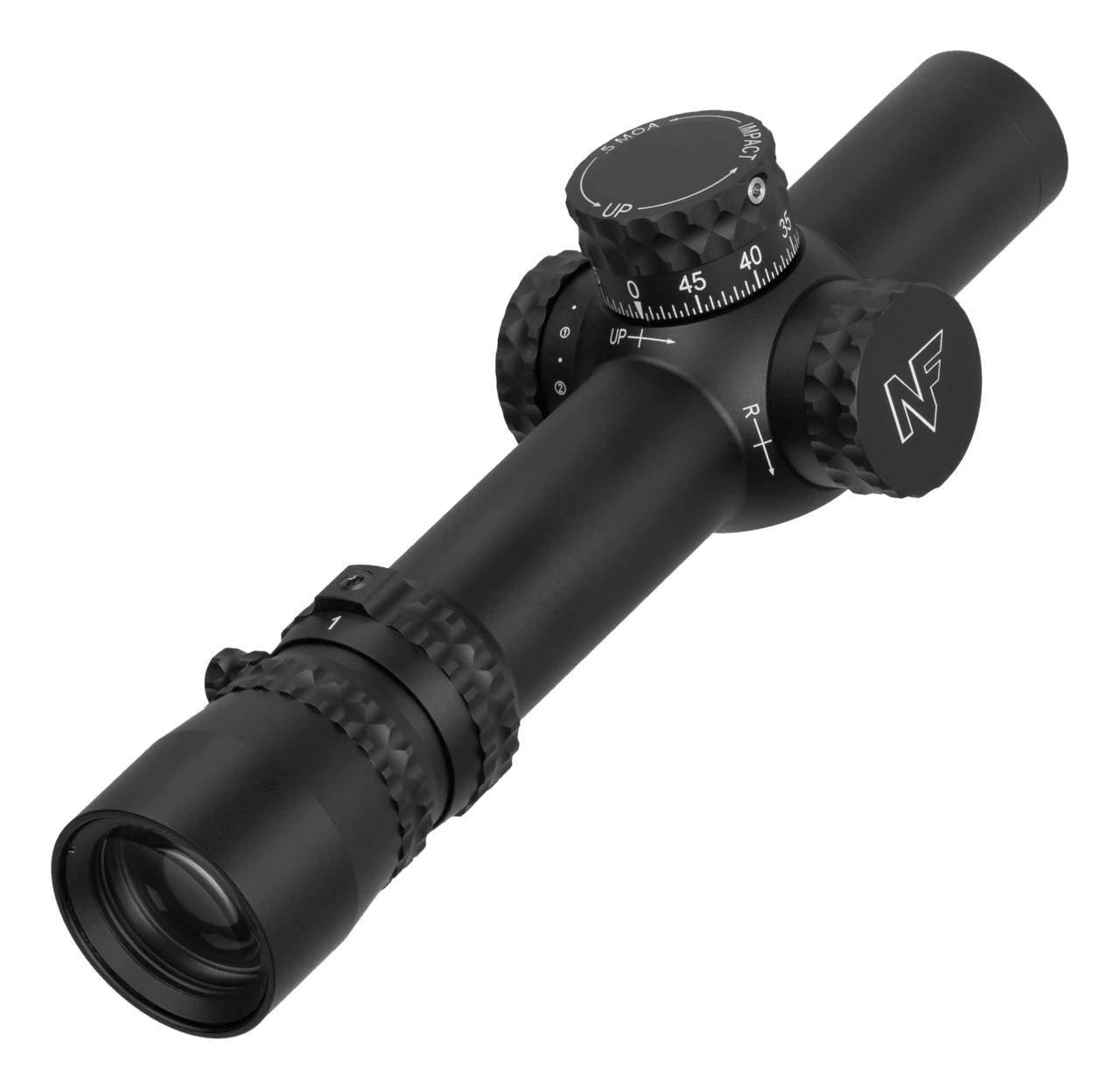 Nightforce Kikarsikte NX8 1-8x24 F1, 0,5 MOA, FC-MOA, ZeroStop, PTL, belyst – bild 2