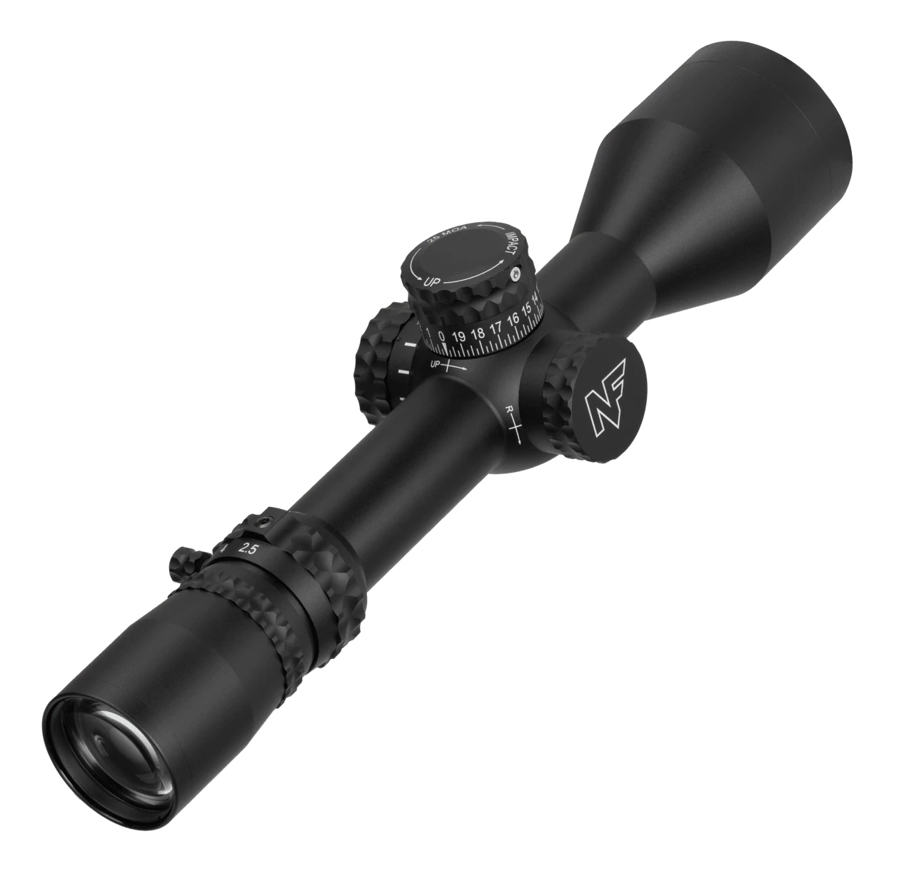 Nightforce Kikarsikte NX8 2,5-20x50 F1, 0,1 MRAD, TREMOR3, DigIllum, PTL – bild 2