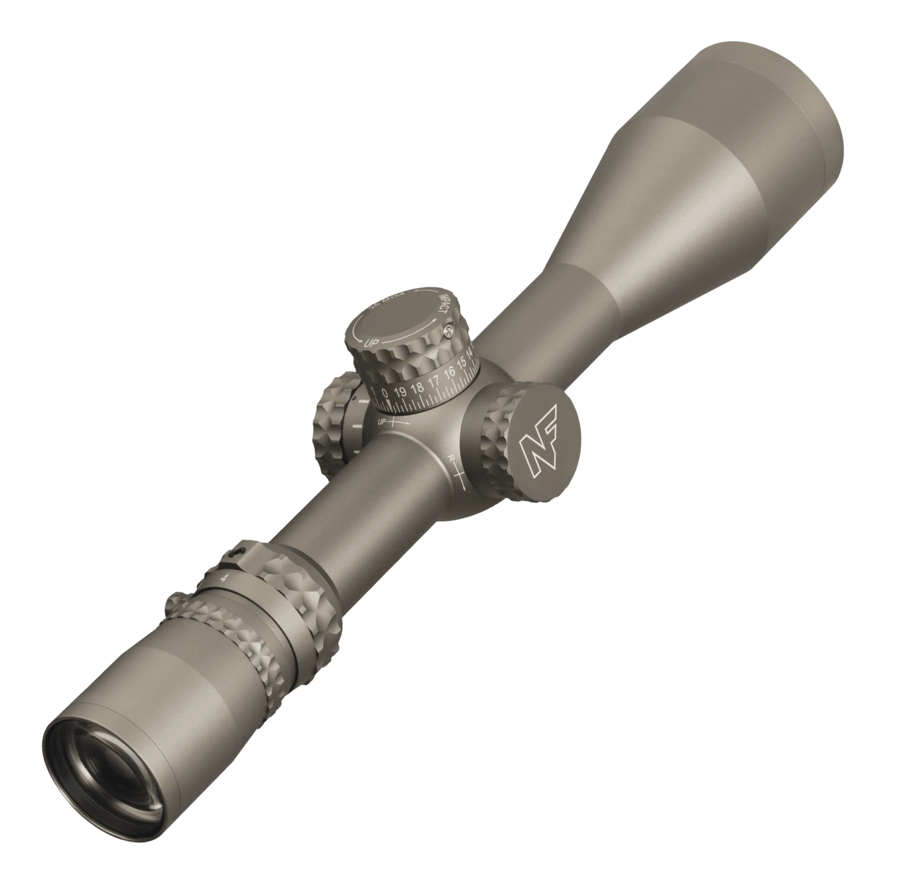 Nightforce Kikarsikte NX8 4-32x50 F1 0,1 MRAD MIL-XT belyst Dark Earth – bild 2