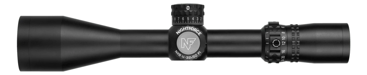 Nightforce Kikarsikte NX8 4-32x50 F1 0,1 MRAD MIL-C belyst – bild 4