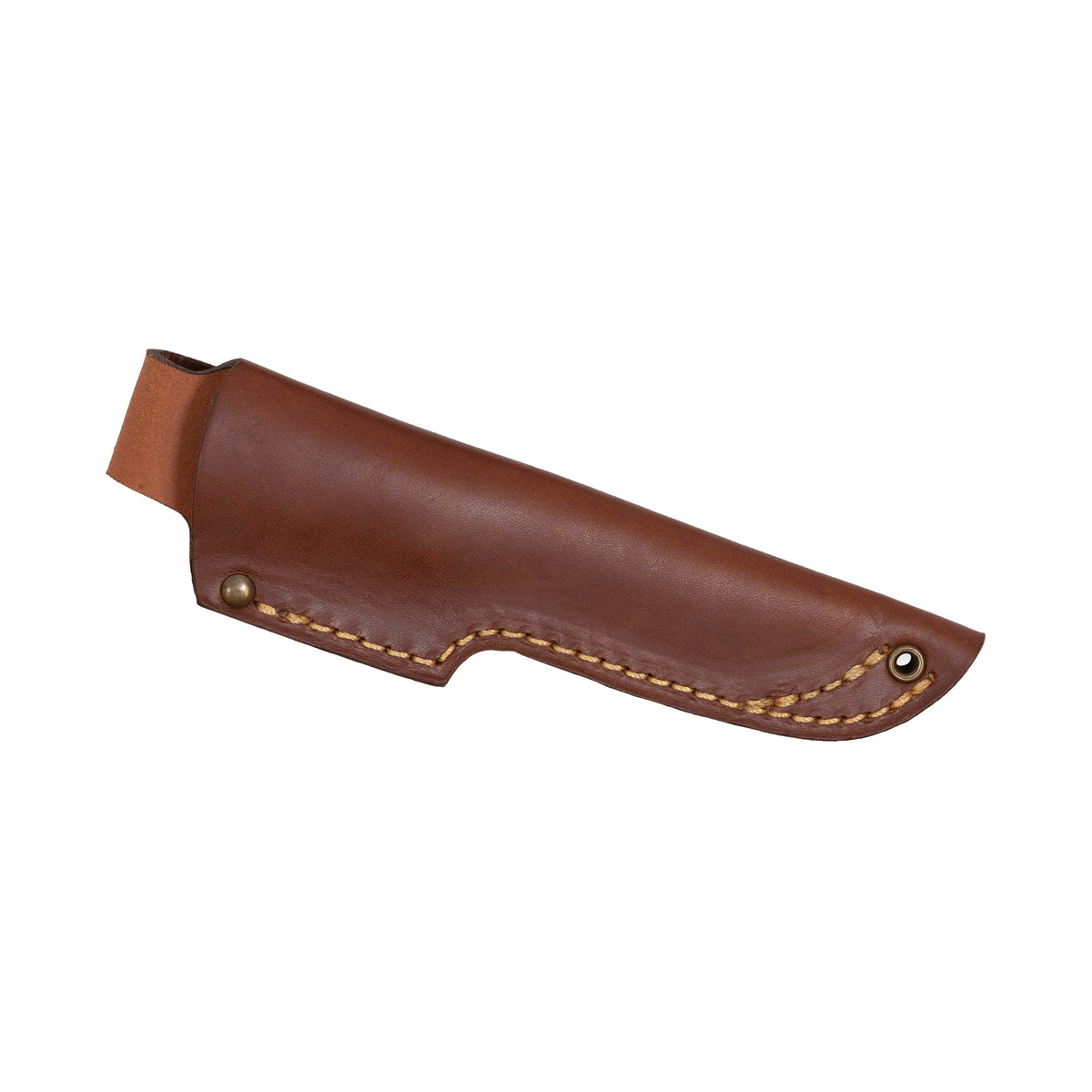 Casström No.10 knivslida Cognacbrunt läder