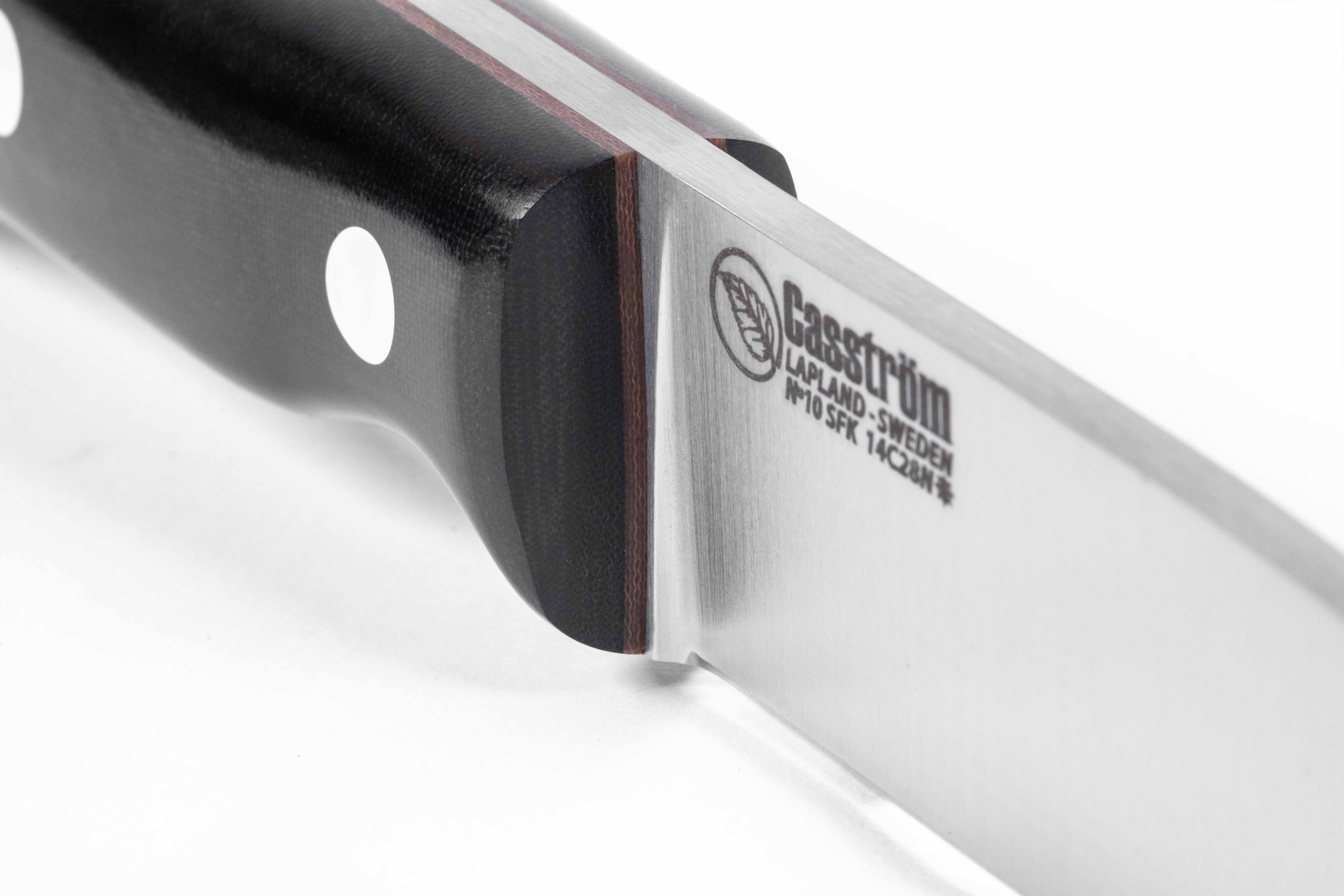 Casström Hunters Combo knivset Svart micarta – bild 6