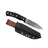 Casström No.10 SFK kniv Svart micarta & rostfritt stål, slida i Kydex