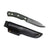 Casström No.10 SFK kniv Grön micarta & verktygsstål, slida i läder