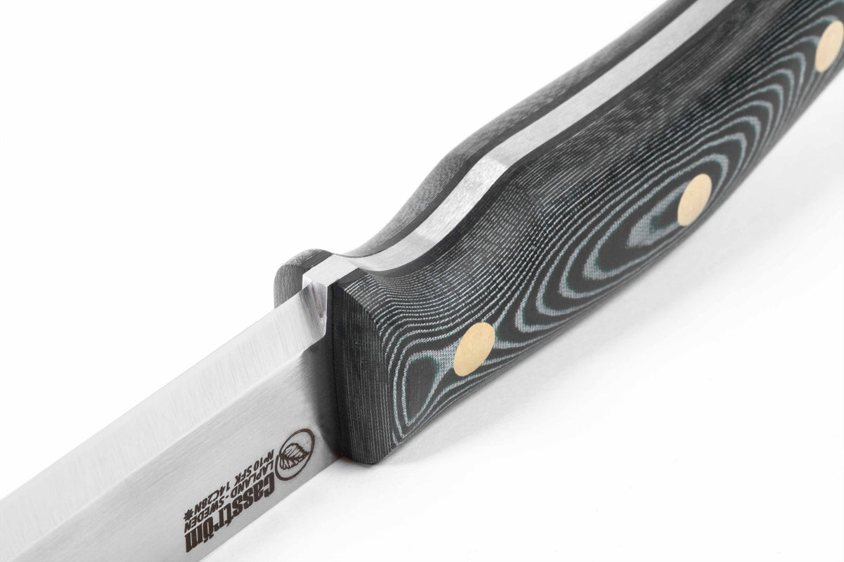 Casström No.10 SFK kniv Grön micarta & verktygsstål, slida i Kydex – bild 3