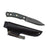 Casström No.10 SFK kniv Grön micarta & verktygsstål, slida i läder inkl. tändstål