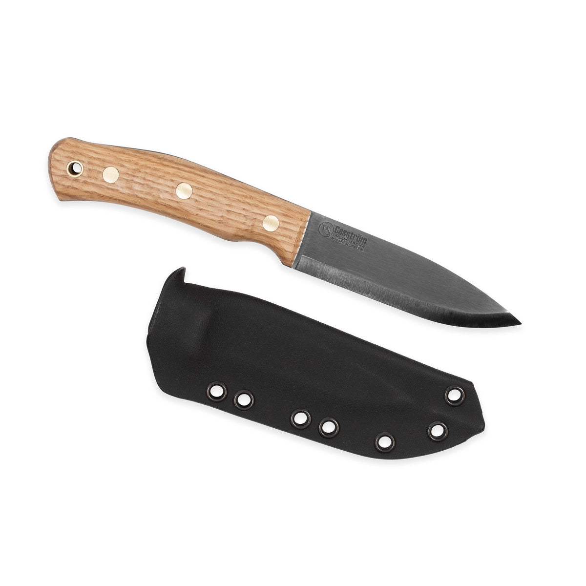 Casström No.10 SFK kniv Ek & verktygsstål, slida i Kydex
