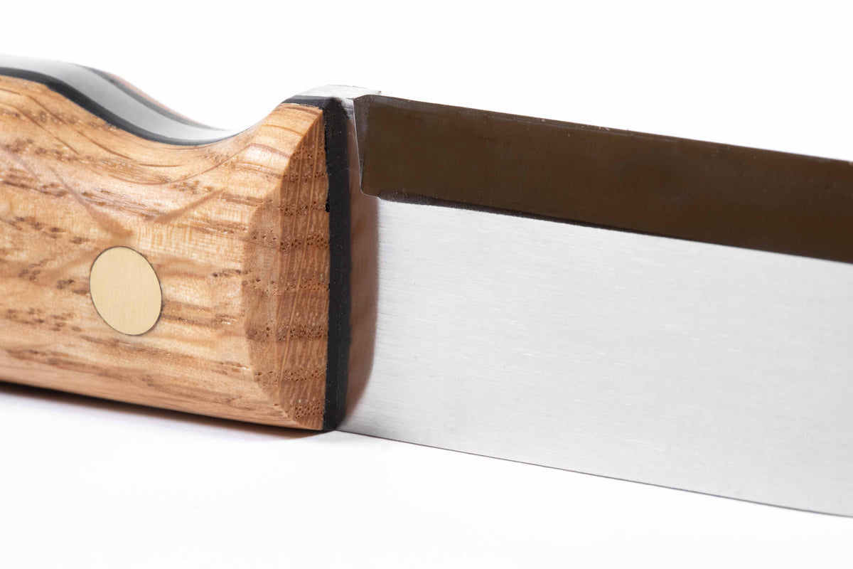 Casström No.10 SFK kniv Ek & verktygsstål, slida i läder inkl. tändstål – bild 4