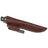 Casström No.14 SFK kniv Grön micarta, slida i läder inkl. tändstål – bild 3