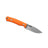 Casström No.8 SFK kniv Orange G10, flatslipad, slida i läder – bild 2