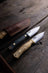 Casström No.8 SFK kniv Masurbjörk, slida i läder – bild 6