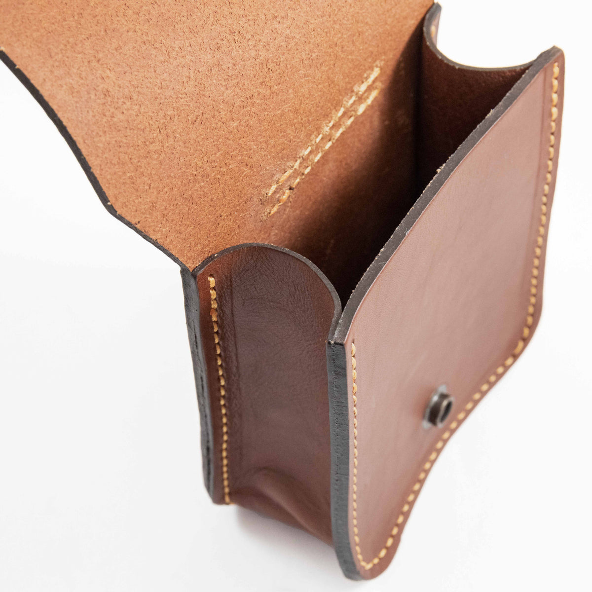 Casström Possibles Pouch bältesväska Cognacsbrunt läder – bild 3