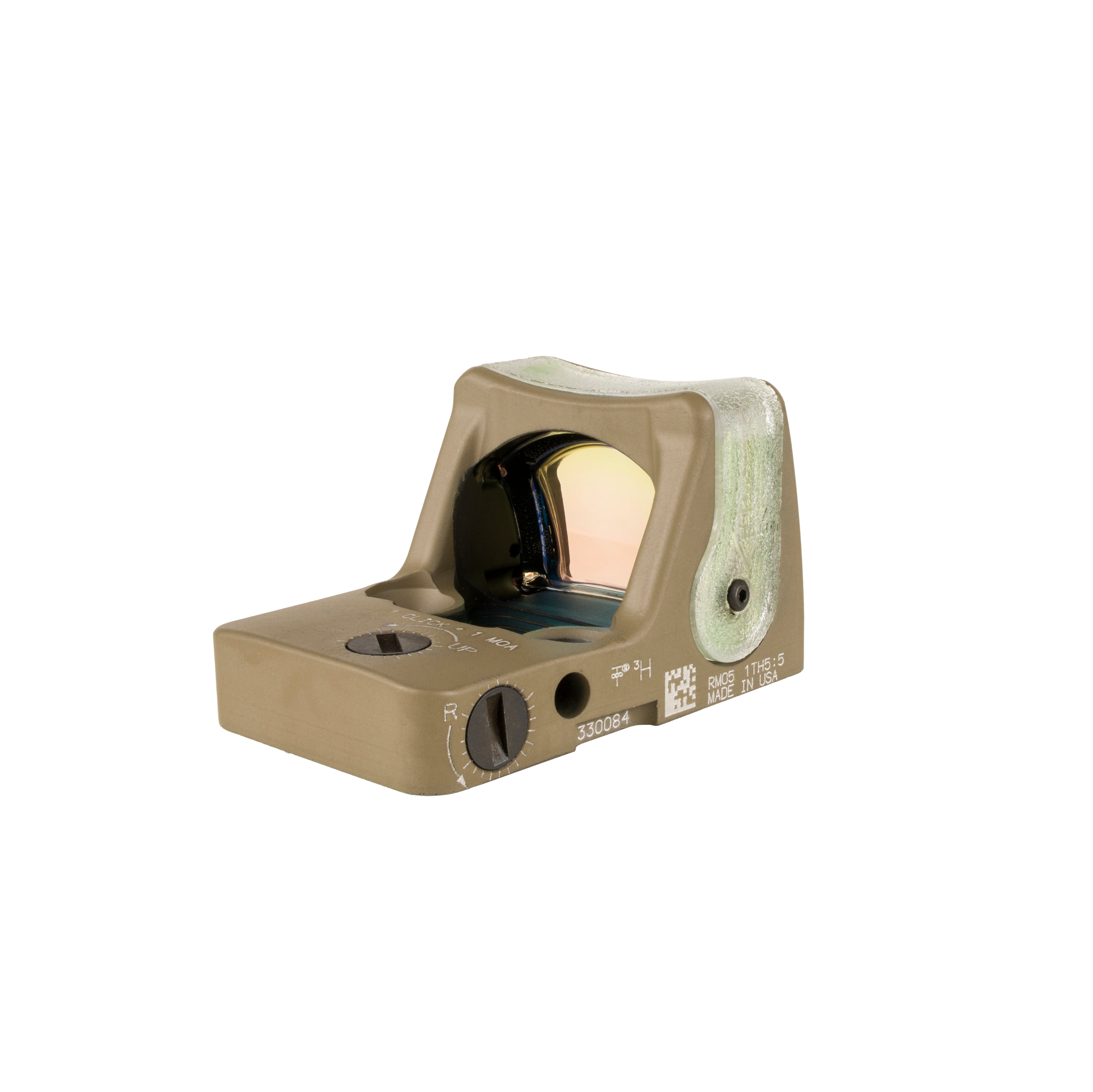 Trijicon RMR RM05 rödpunktsikte med grön 9,0 MOA-punkt och FDE-finish – bild 5