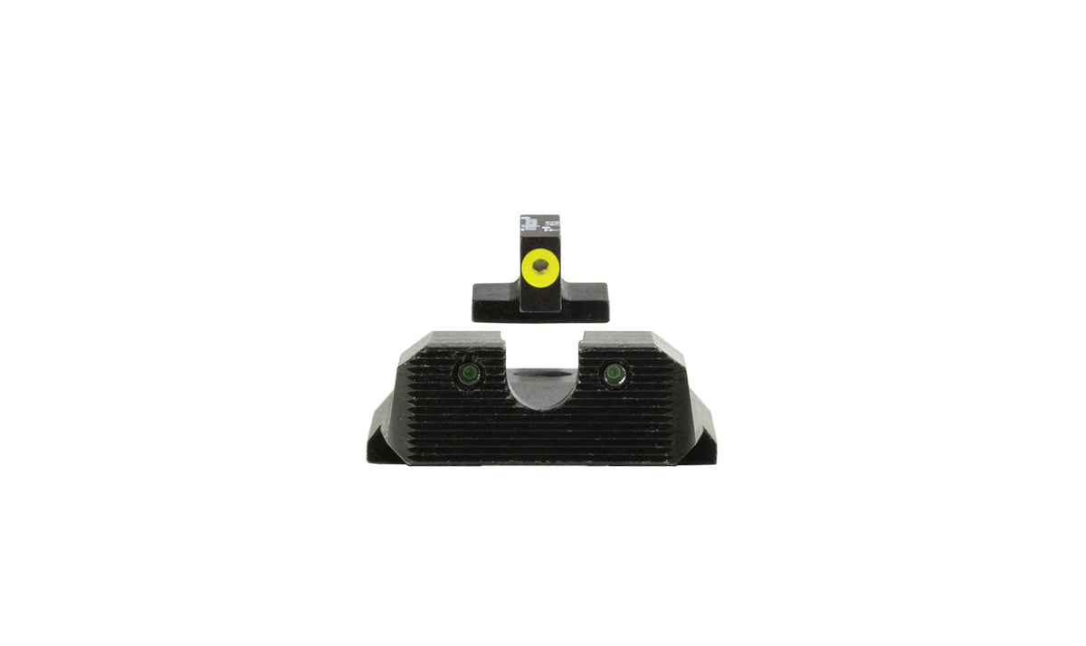 Trijicon HD XR nattsikteset med gul frontkontur och grönt tritium för Smith & Wesson – bild 4
