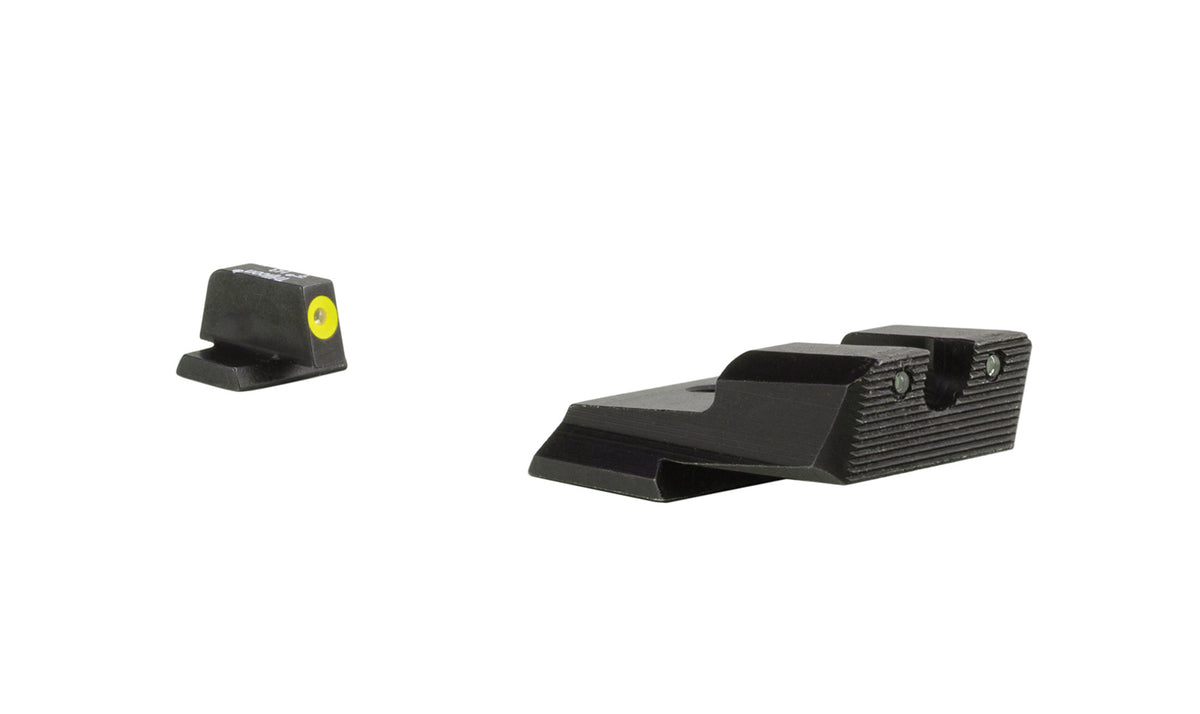 Trijicon HD XR nattsikteset med gul frontkontur och grönt tritium för Smith & Wesson – bild 3
