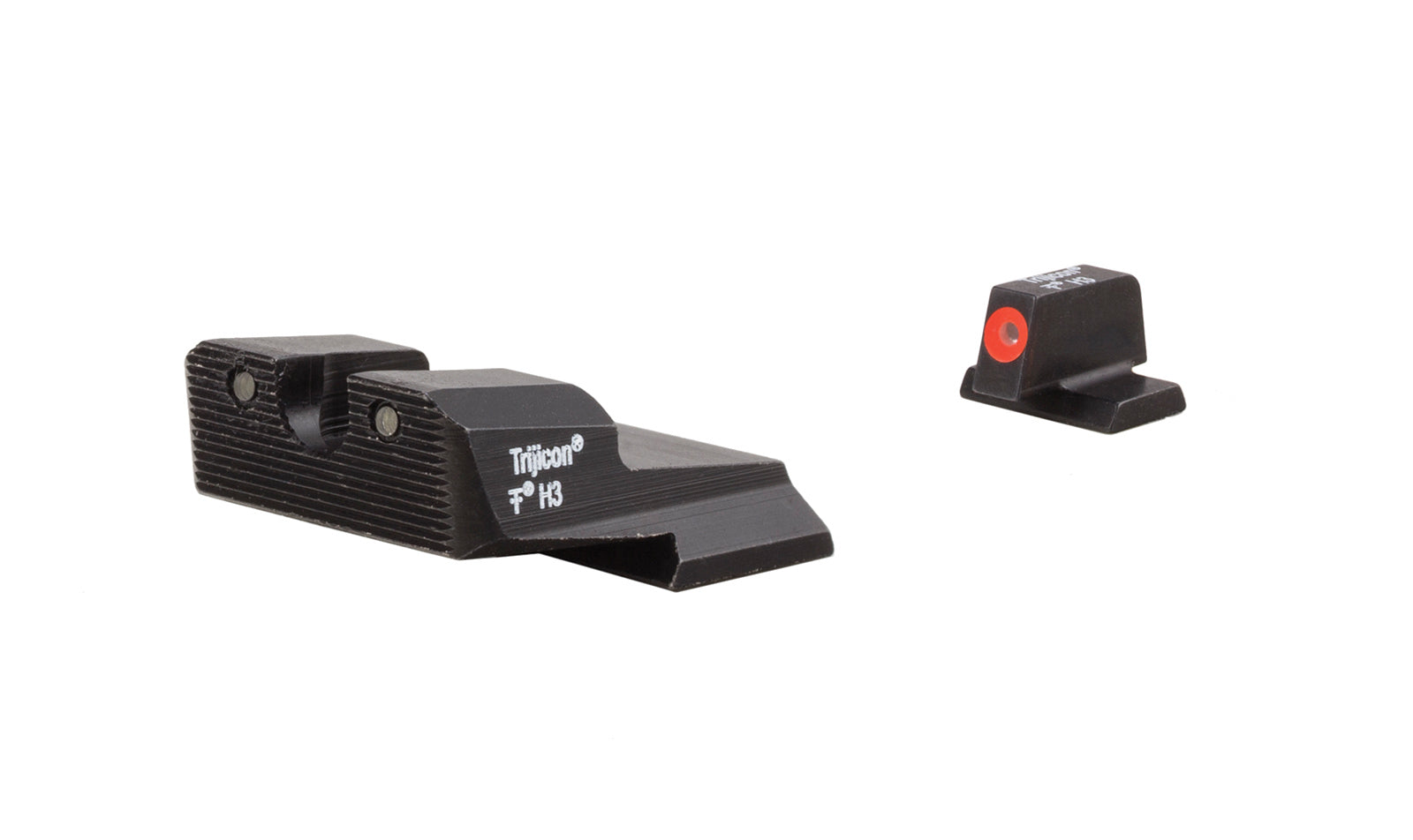 Trijicon HD XR nattsikteset med orange frontkontur och grönt tritium