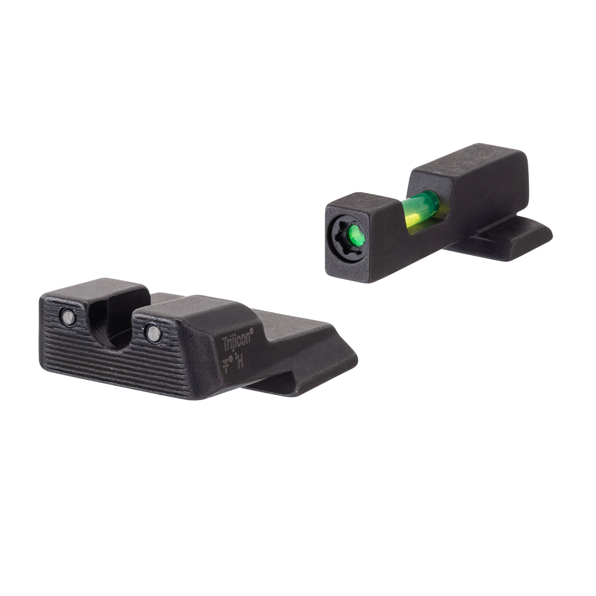 Trijicon DI nattsikte med grön tritiumbelysning och fiberoptik för Smith & Wesson M&P och SD