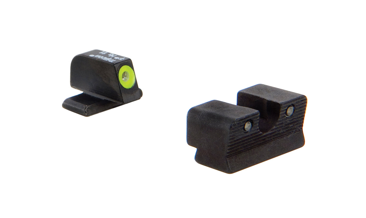Trijicon HD Night Sights med gul kornkontur och gröna tritiumlampor för Sig Sauer – bild 3