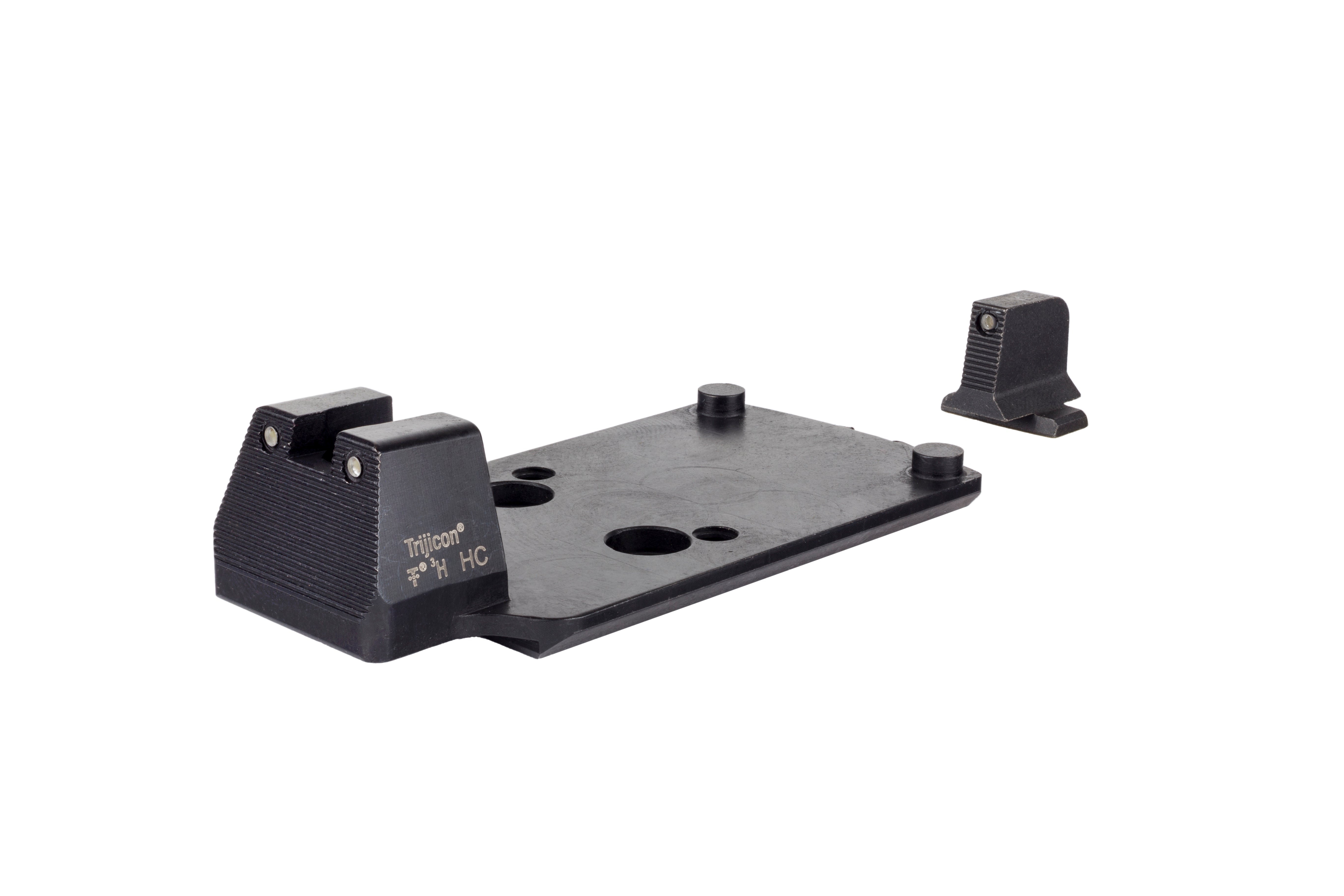 Trijicon RMR-montage med integrerade gröna Bright & Tough-nattsikten för SIG Sauer M17/M18 Military Variant