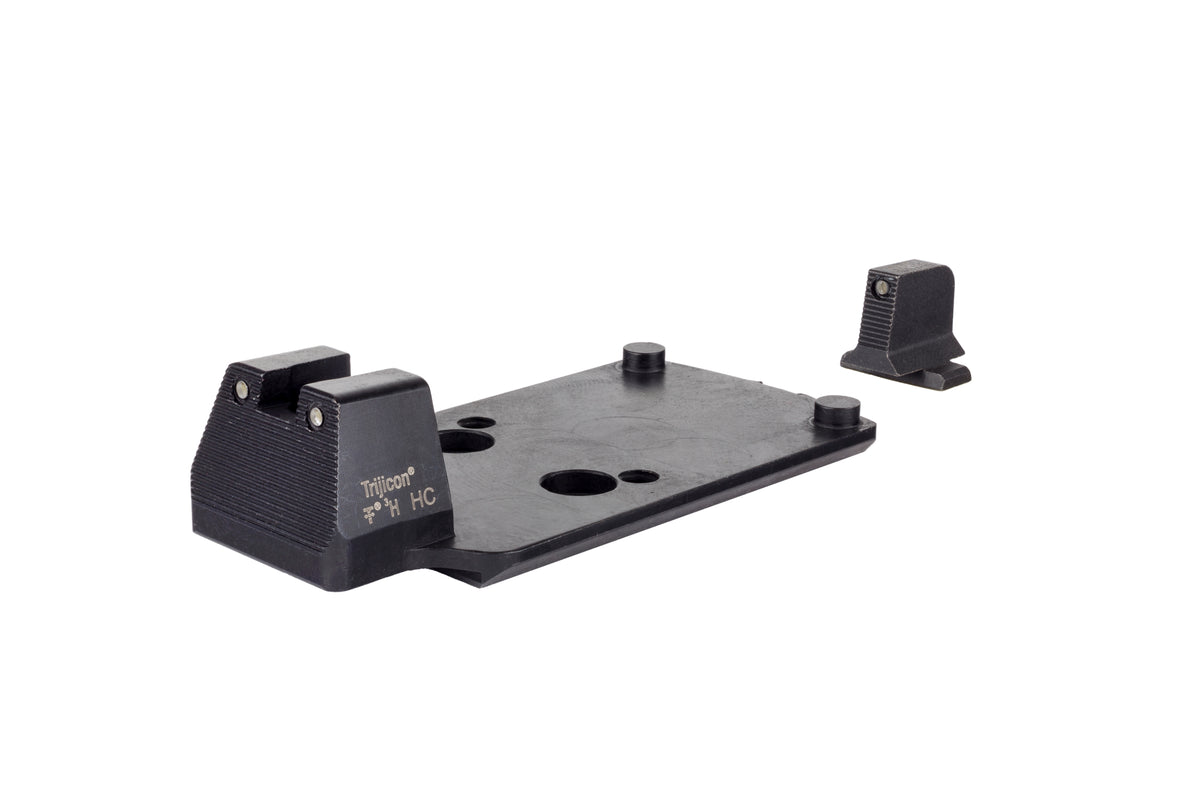 Trijicon RMR-montage med integrerade gröna Bright & Tough-nattsikten för SIG Sauer M17/M18 Military Variant
